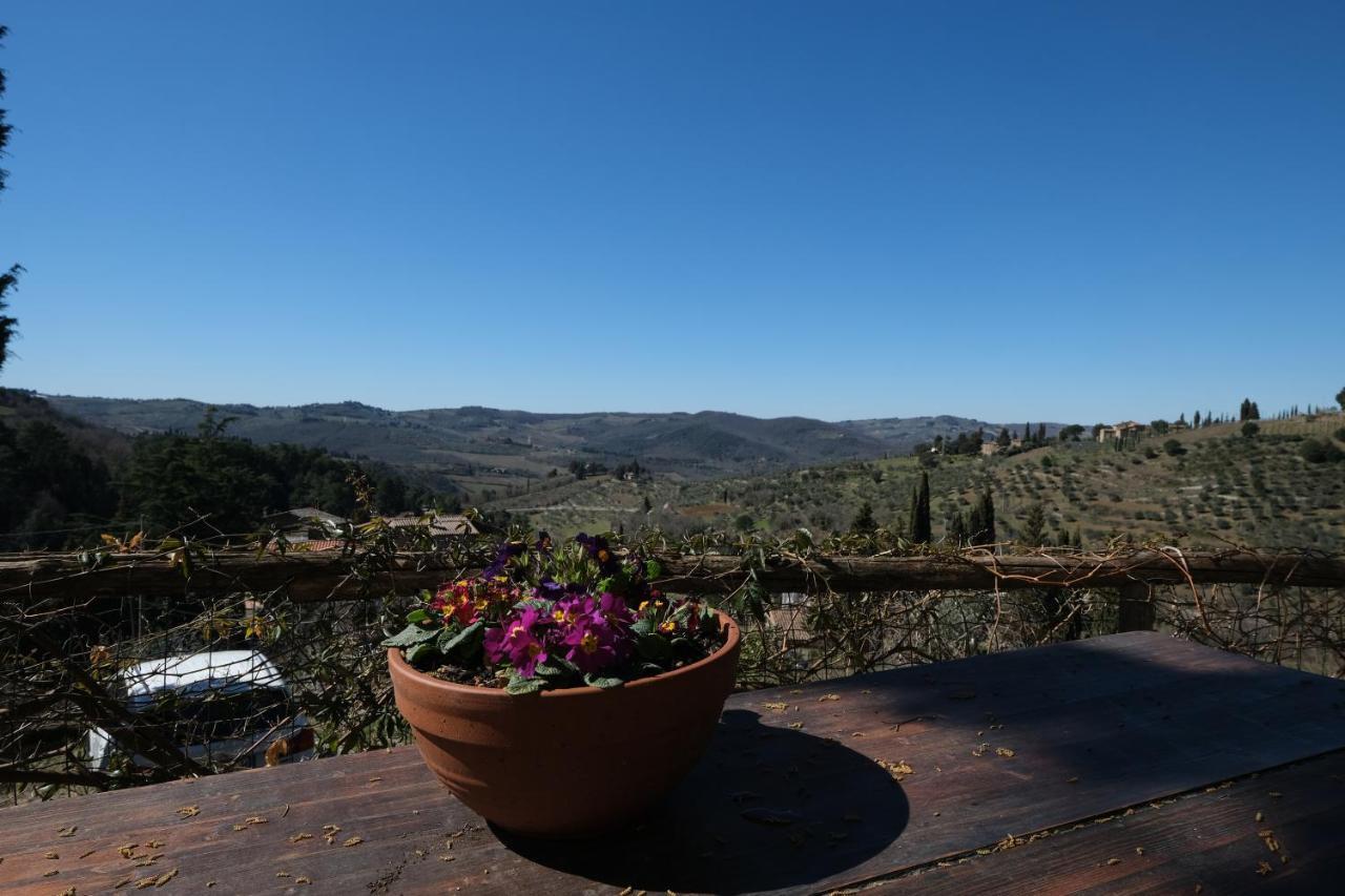 גרבה אין קיאנטי B&B Panoramic מראה חיצוני תמונה