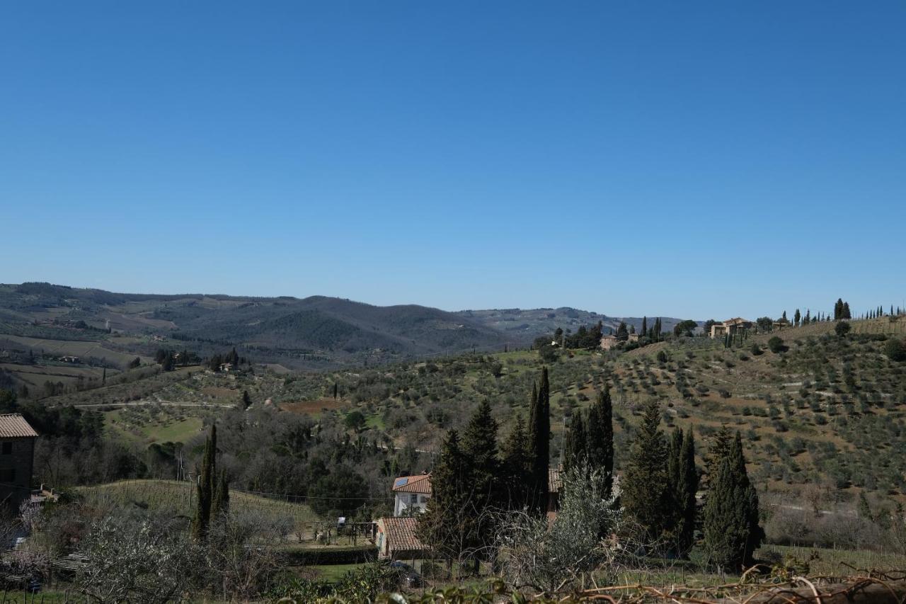 גרבה אין קיאנטי B&B Panoramic מראה חיצוני תמונה