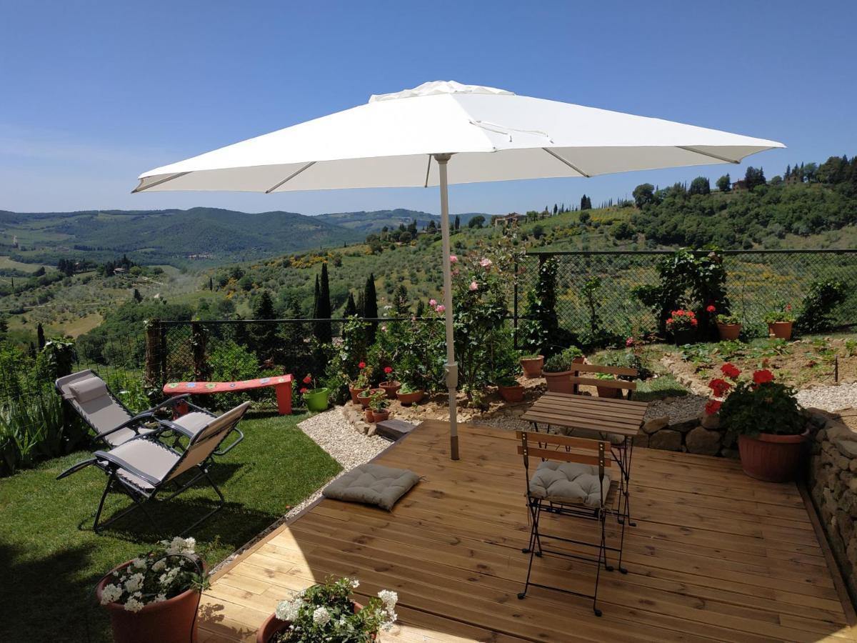 גרבה אין קיאנטי B&B Panoramic מראה חיצוני תמונה