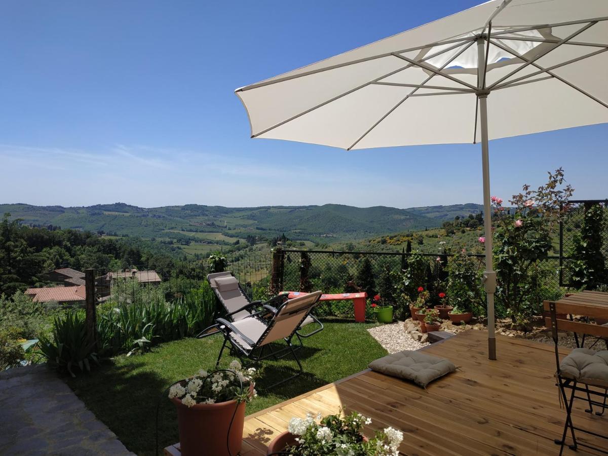 גרבה אין קיאנטי B&B Panoramic מראה חיצוני תמונה