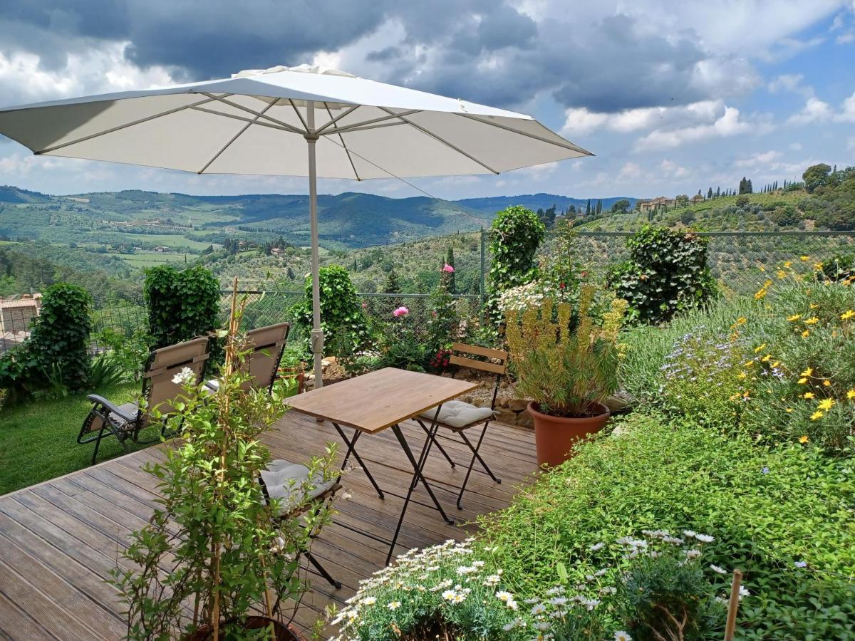 גרבה אין קיאנטי B&B Panoramic מראה חיצוני תמונה